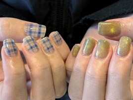 チェックネイル　担当:高橋
