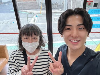 ファミリア整体院/お客様と!