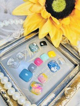 リルネイル(Rire nail)/夏限定フットデザイン♪