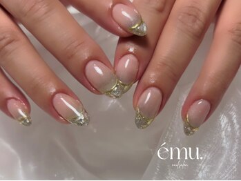 エミュ(emu.)/【ガラスフレンチDesign】