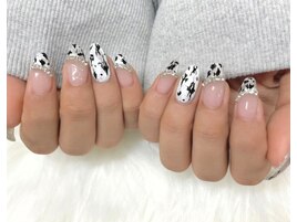 秋冬マグネットアニマル柄牛