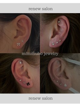 リニューサロン 本院(renew salon)/耳つぼジュエリー