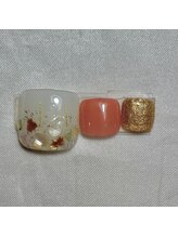 ナナズネイル 西小倉店(NANA's Nail)/4月フット定額デザイン