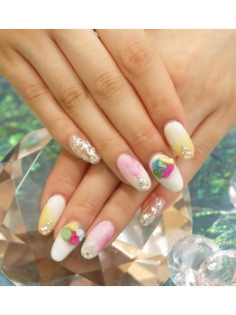 エスフィーネイルサロン ブリーユ(Esfy nailsalon Brille)/5月ジェルつけ放題