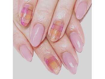 チェックネイル