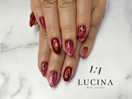 I-121 マグネットブローチネイル