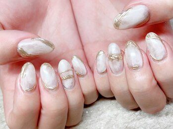 マグノリアネイル(magnolia nail)/ミディアムアートコース　