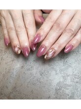 マグノリア(Magnolia)/大理石ネイル