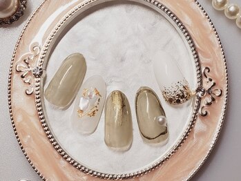 アムルーズ(Amoureuse)/大人風カジュアルネイル♪