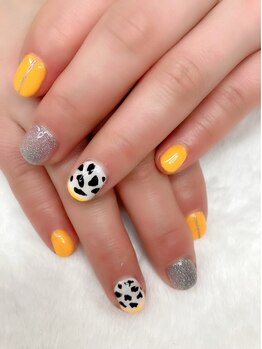 No.86☆アニマル柄ネイル