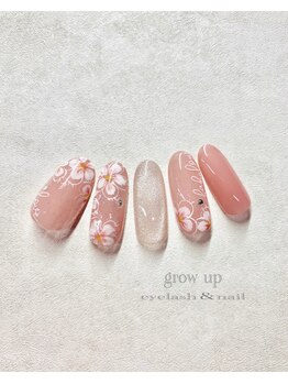 グローアップ(grow up)/桜ネイル