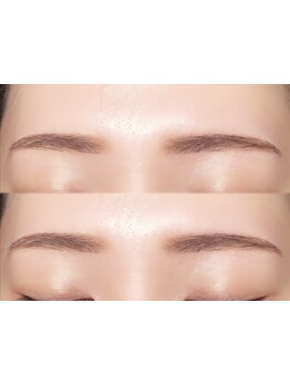 アイブロウメニューがあるサロン