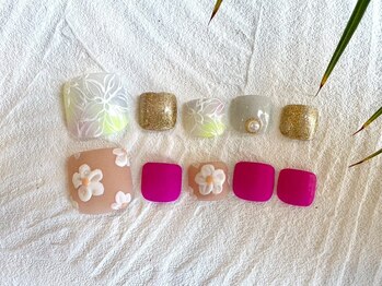 マイレ(Maile)の写真/女性のお洒落は足元から！トレンドを取り入れたデザインも多数ご用意♪お仕事柄ハンドができない方にも◎