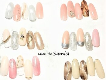 サロン ド サミエル(Salon de Samiel)の写真/低価格×高品質が自慢のサロン！お好みの色にカラーチェンジＯＫ！