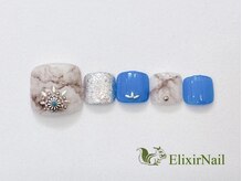エリクサーネイル 神田(Elixir Nail)/フット やり放題 / クーポン使用