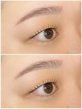 オメメ 八王子(omeme)/エクステ装着後まつ毛パーマ