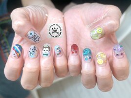 持ち込み☆嵐ネイル