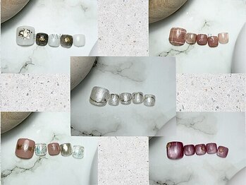 ボタネイル 近鉄布施駅前店(BOTA NAIL)/Botaセレクトデザインフット6月