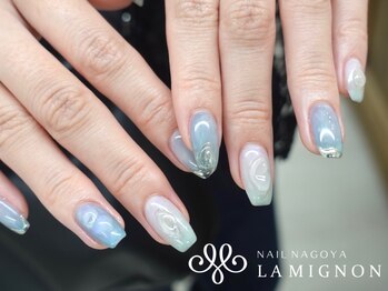 ラミニョンネイルナゴヤ(La Mignon Nail Nagoya)の写真/【オフ無料◇持込デザイン120分アートやり放題】自爪に優しいパラジェル＆フィルイン対応OKでモチの良さ◎