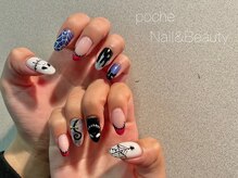 ア―ジュポシェフリル 天神西通り店(age poche Frill)/ハロウィンネイル