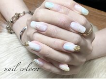 クロレ(colorer)/夏ネイル/海ネイル／ターコイズ