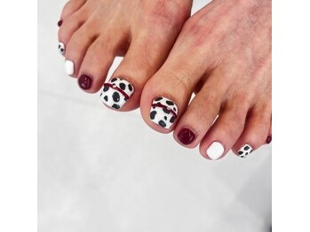 ダルメシアンネイル