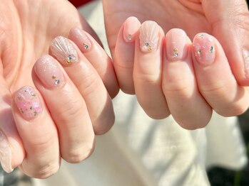 マニネイル 高の原店(mani nail)/マーメイドネイル