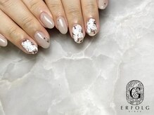 エアフォルク 銀座(ERFOLG)/手書きアート◎フラワーネイル