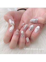 モナールアンド(MONNAL&)/ミラーリボンネイル