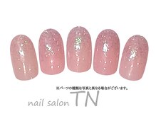 ティーエヌ TSUTAYA AVIX福知山店/【ハンド】キラキラ艶感ネイル