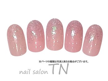 【ハンド】キラキラ艶感ネイル