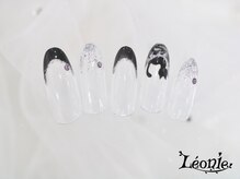 レオニー(Leonie)/フレンチ×猫アートネイル