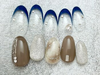 ネイルサロンアビー 北千住店(abbie)の写真/パラジェル取扱いあり♪ミラーやマグネットなどトレンドデザイン多数★ブライダルコースも◎