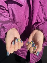 アヤネイルズ アンド アイラッシュ 綱島店(AYA NAILZ.&Eyelash)/Art by Rinka