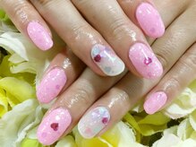 ネイルサロン 爪吉/ハートがいっぱい♪キュート☆