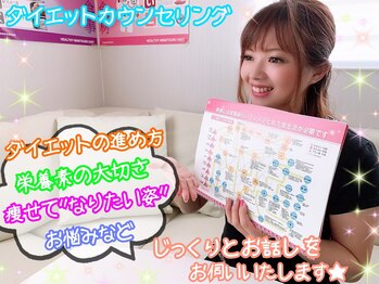 痩身サロンなのは/無料ダイエットカウンセリングへ