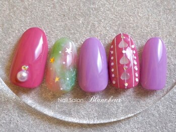 ネイルサロン ブランシュール(Nail Salon Blancheur)/フェミニンXmas