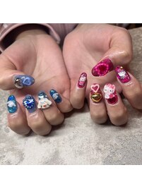 キャラクターネイル