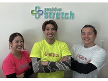 ポジティブストレッチの雰囲気（スポーツを経験したスタッフがサポート！ブログも要チェック♪）