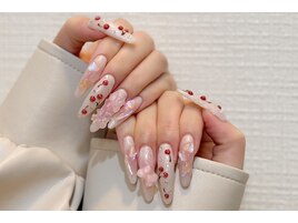 さくらんぼネイル