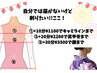 【夏季限定】この夏も大満喫♪美肌見せうなじ顔そりコース　50分¥6,500