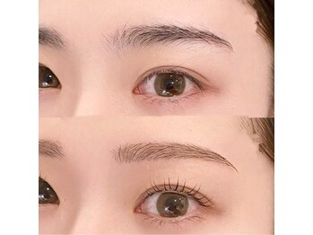 コカロ 豊川店(KOKARO)の写真/口コミ高評価サロン◆美眉×美まつ毛の最強MENU『美眉WAX(毛量調整有)+まつ毛パーマ』初回¥8500/平日¥8000