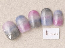 アイネイルズ 三宮店(I nails)/ニットグラデネイル