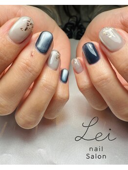 レイネイル(Lei nail)/マグネットデザイン　¥6,000