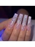 10本ロング長さだし(gel-X)ワンカラー(マグネット/フラッシュ可)