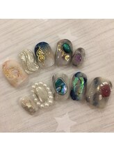 ウィッシュネイル 名古屋店(Ｗish Ｎail)/オーダーチップアート放題¥6980