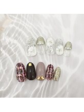 ネイルサロン ル リアン(Nailsalon Le lien)/冬デザイン