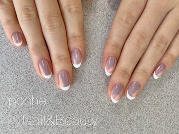 ア―ジュポシェフリル 天神西通り店(age poche Frill)/オーロラフレンチ