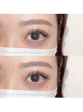 リア バイ ネオリーブ 松戸店(Li'a by neolive)/パリジェンヌ×眉毛パーマHBL