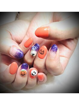 爪屋/☆ハロウィンネイル☆